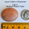 Lacy's Cab w/ Character -  CAB 4 - Medium Peach Color - 30x25mm